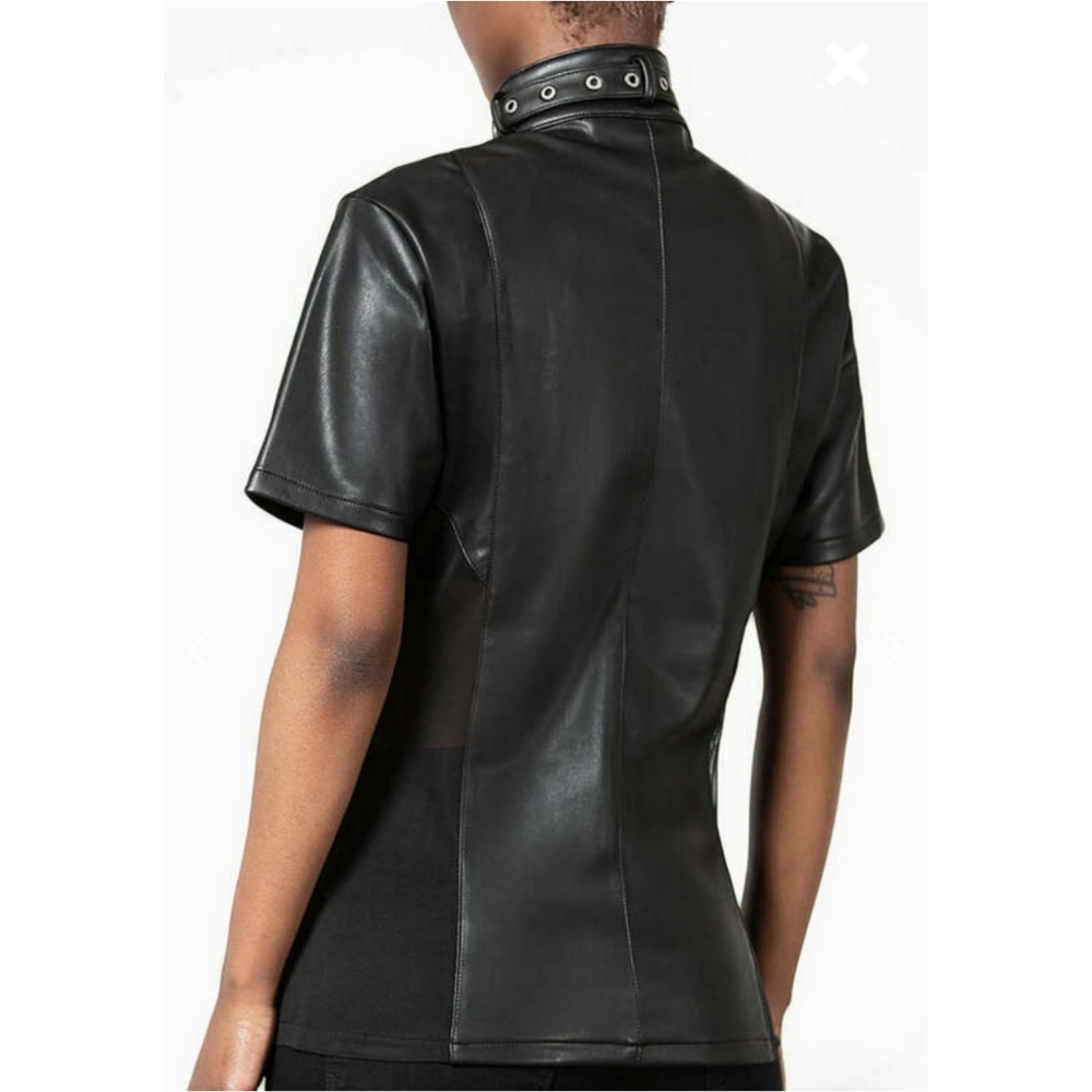 Killstar Oberon Zip Shirt - Picture 3 of 3